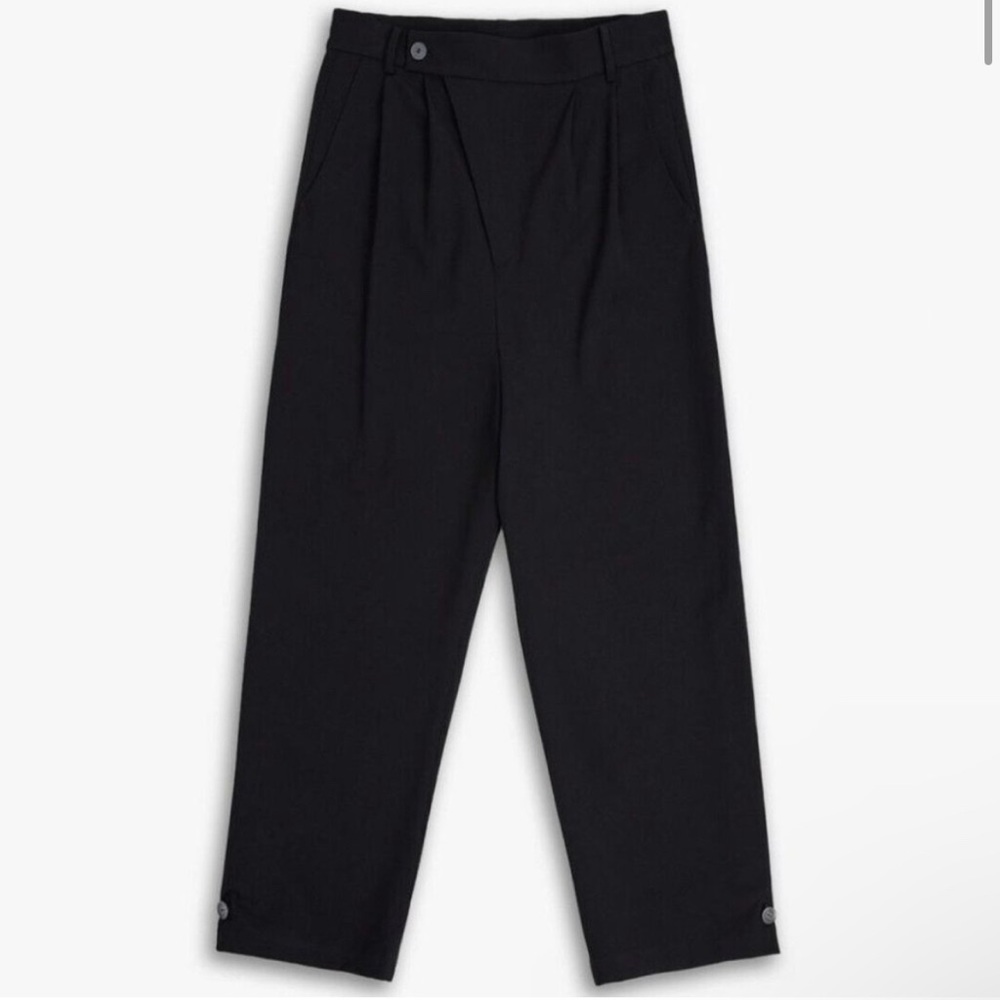 Dept Anonym black Drop Crotch Trousers pants
